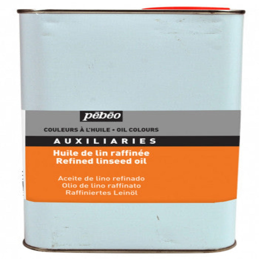 Pebeo Refined Linseed Oil 1 L || زيت بذرة الكتان المكرر من بيبيو 1 لتر