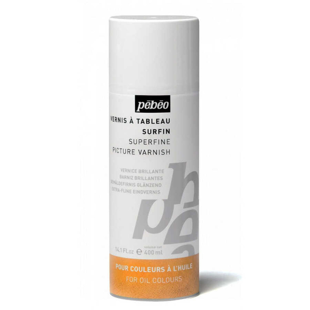 Pebeo Superfine Gloss Picture Varnish Spray 400 ml || ورنيش سبراي بيبيو لامع للوحات الزيتية 400 مل