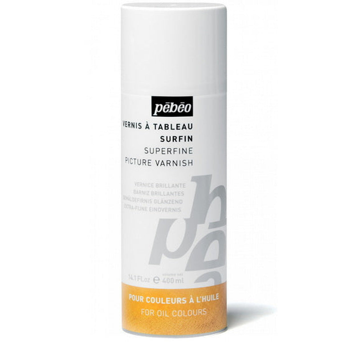Pebeo Superfine Gloss Picture Varnish Spray 400 ml || ورنيش سبراي بيبيو لامع للوحات الزيتية 400 مل