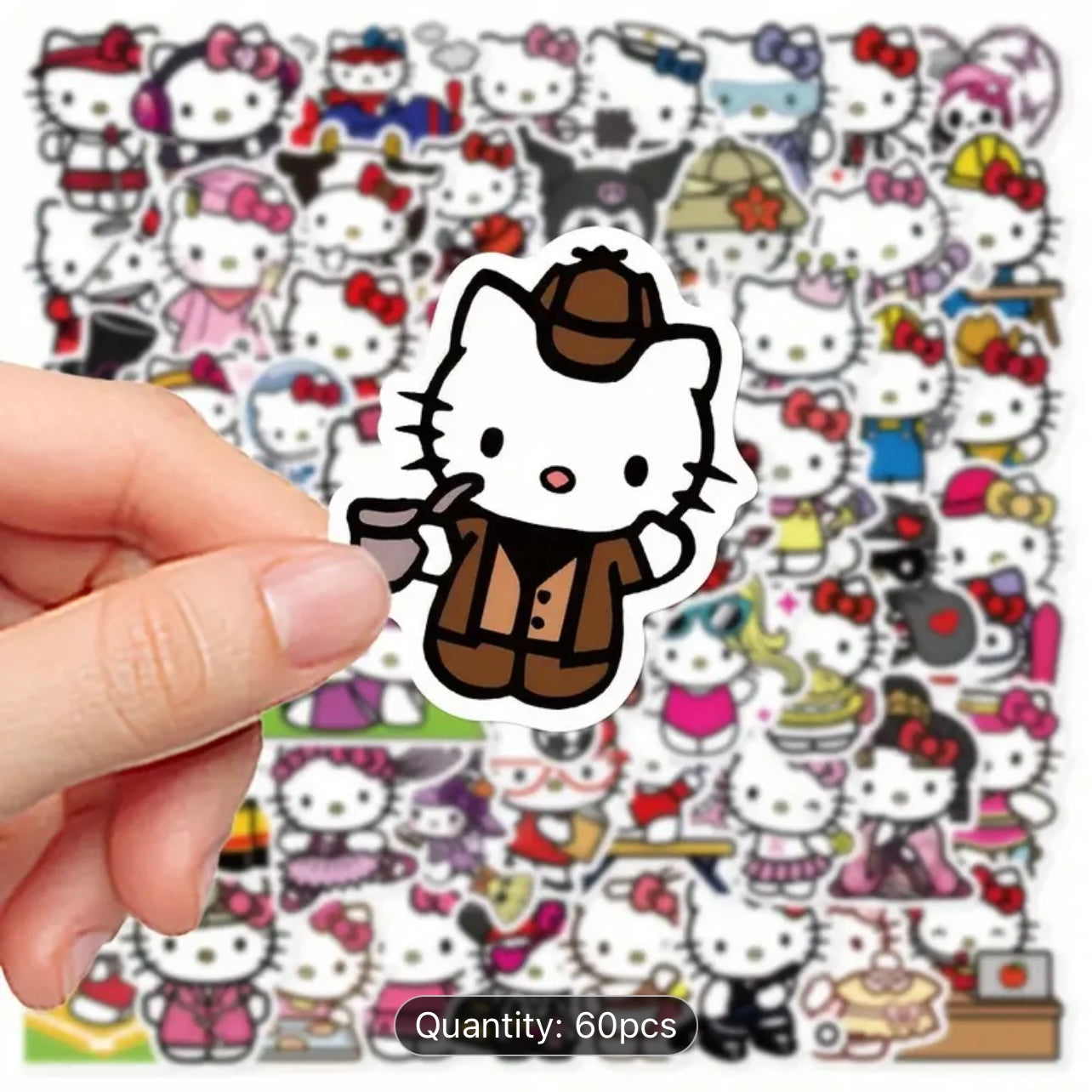 Hello Kitty Stickers 60 Pcs