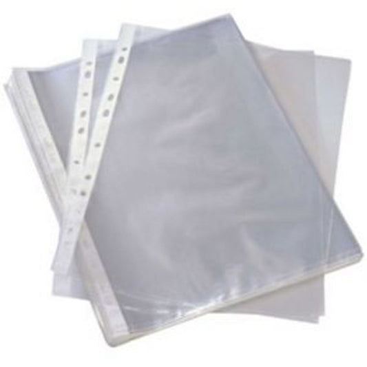 A&T A4 80 Micron File Sheet Protectors with 11 Holes || مغلف ورق شفاف 80 مايكرون اي اند تي