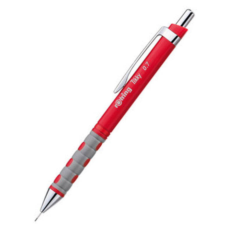 Rotring Tikky Mechanical Pencil 0.7mm Red || قلم رصاص ميكانيكي روترينج تيكي 0.7 مم أحمر