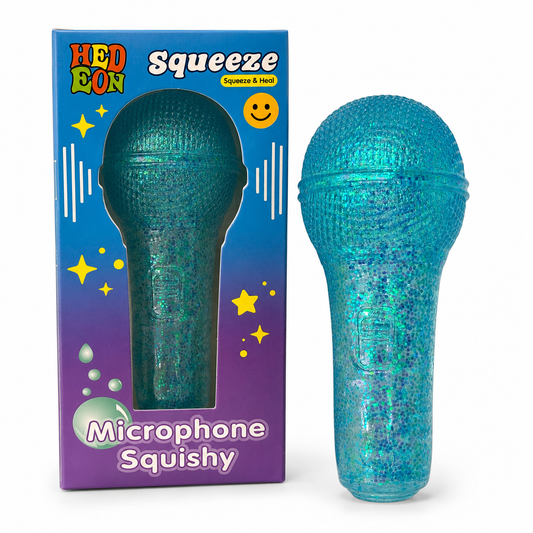 Microphone Squishy Blue || سكوشي مايكروفون ازرق