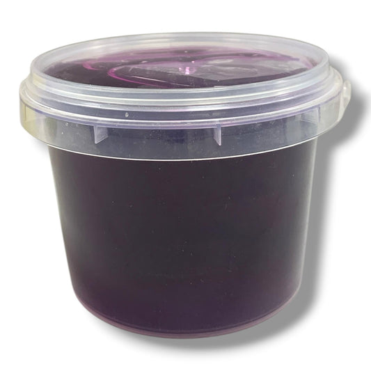 Jumbo Tub Stretchy Slime 250 g Dark Purple || علبة سلايم حجم 250 جرام لون ينفسجي غامق
