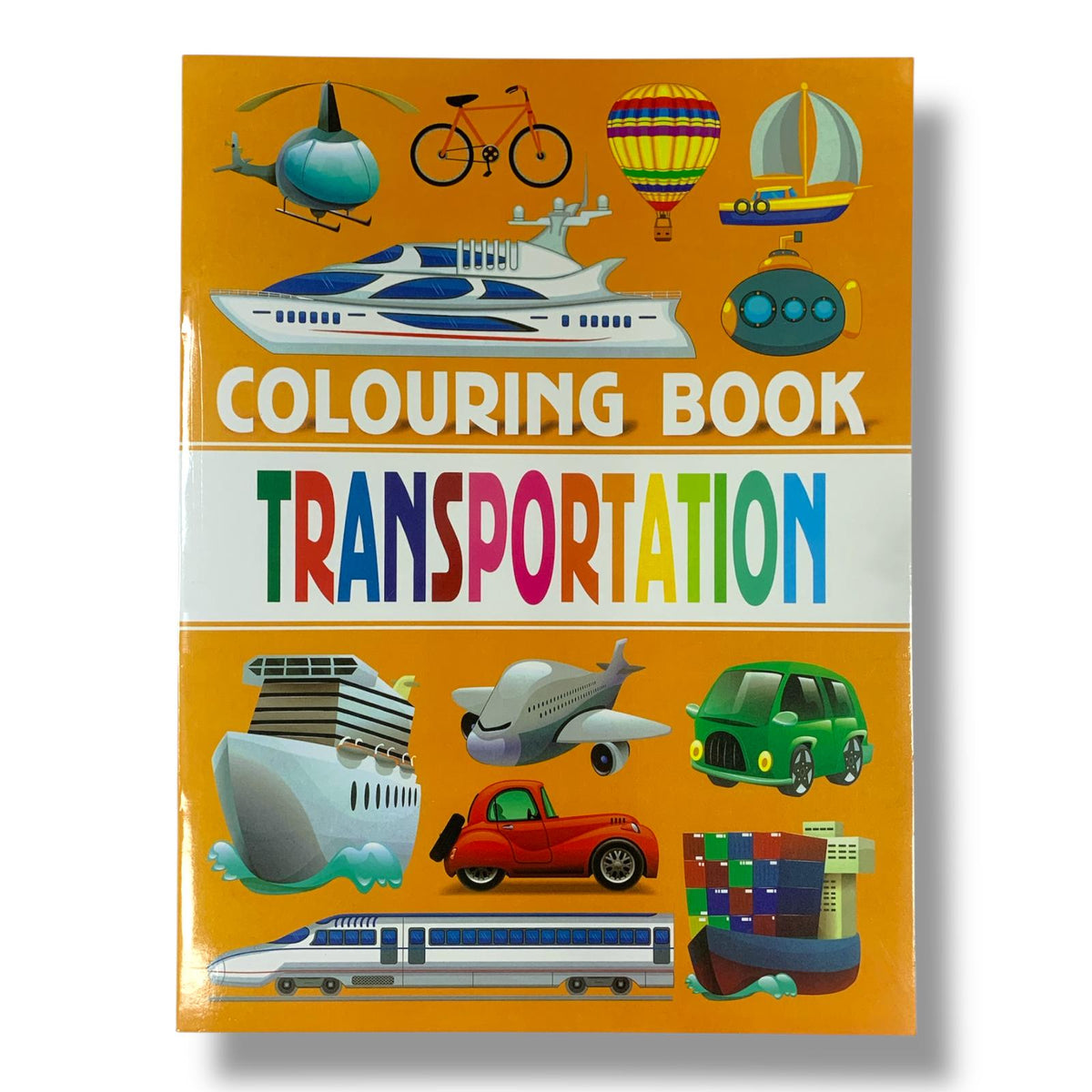 Educational Coloring Activity Book Transportation || دفتر تلوين تعليمي للاطفال المواصلات