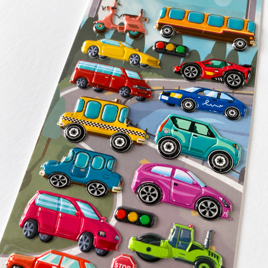 A&T Embossed Stickers Vehicles #2 || ستيكرات بارزة اي اند تي سيارات #2
