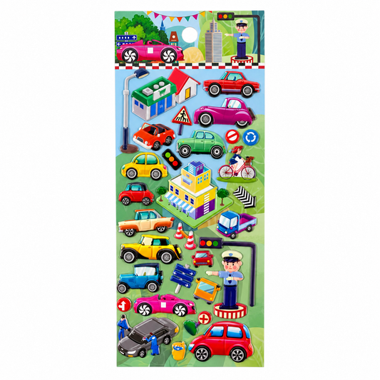 A&T Embossed Stickers Vehicles #5 || ستيكرات بارزة اي اند تي سيارات #5