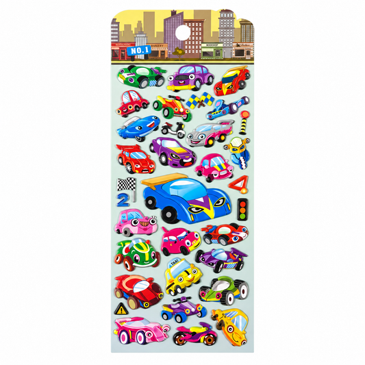 A&T Embossed Stickers Vehicles #10 || ستيكرات بارزة اي اند تي سيارات #10
