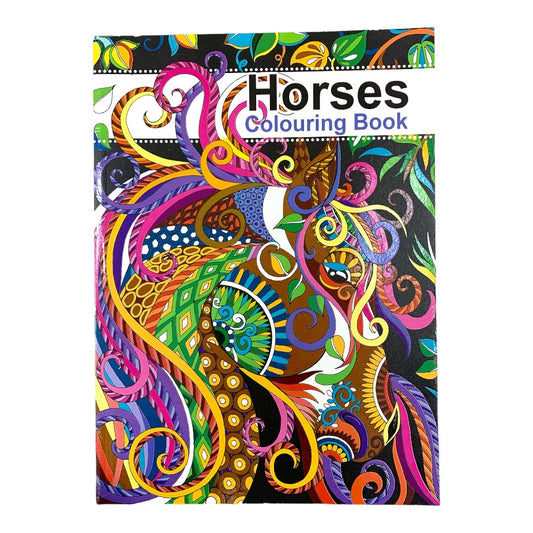 Adult Coloring Book Horses || دفتر تلوين للكبار عالم الخيول