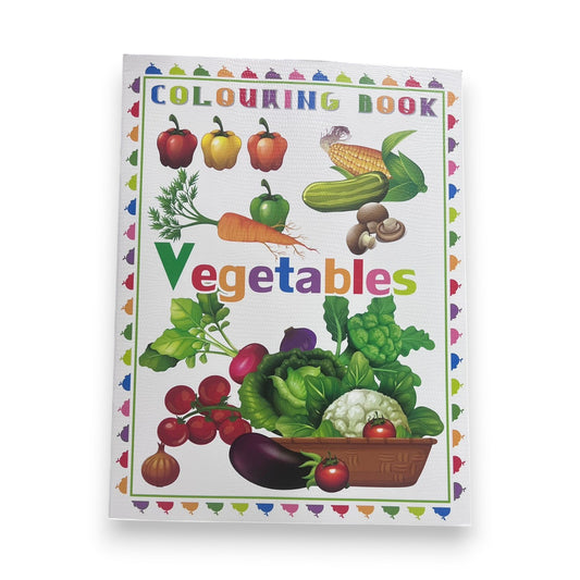 Children Activity Coloring Book Vegetables || دفتر نشاطات الاطفال تلوين الخضار