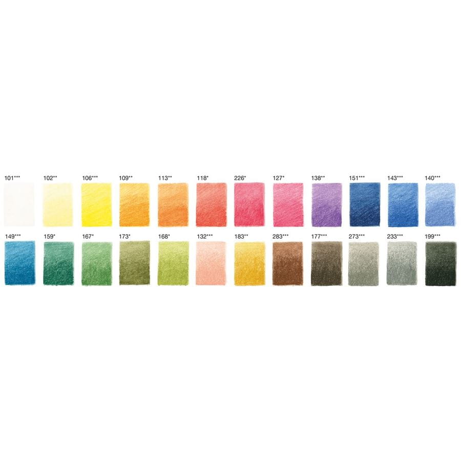 Faber-Castell Pitt Pastel Pencils, 24 Colors – official product gallery photo 7
