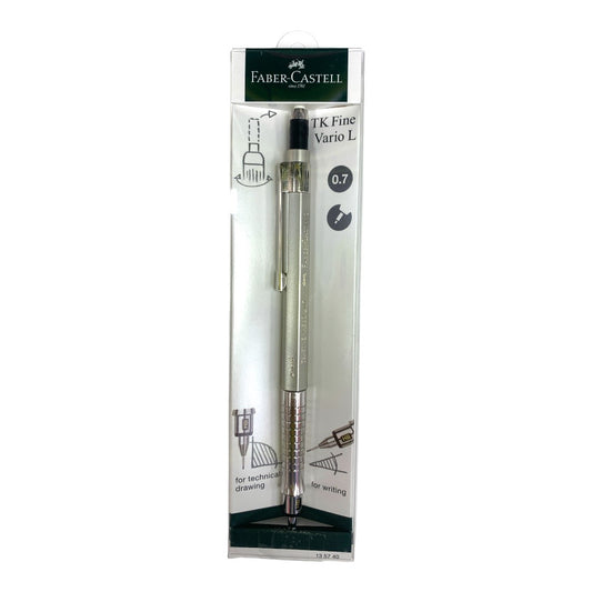 Faber Castell TK Fine Vario L 0.7 for Technical Drawing and Writing || قلم رصاص فيبر كاستل مقاس ٠.٧ مل للرسم والكتابة