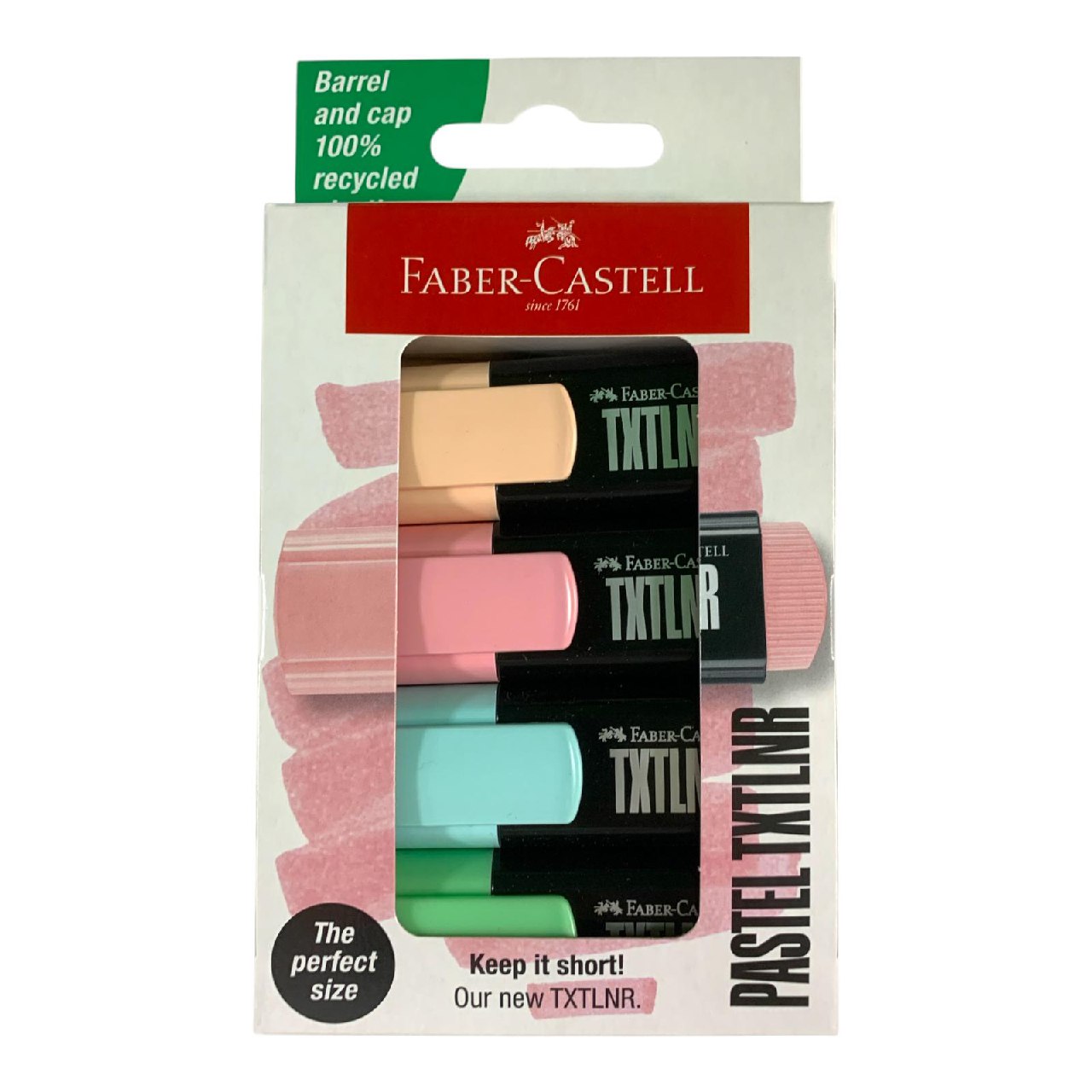 Faber-Castell Pastel TXTLNR Highlighters || أقلام تحديد Faber-Castell Pastel TXTLNR