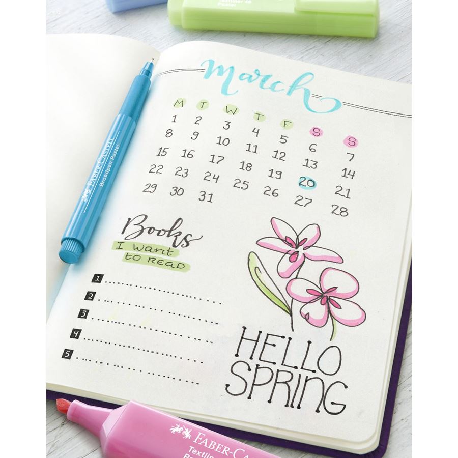 Faber-Castell Textliner pastel official photo 2; illustration of the product family