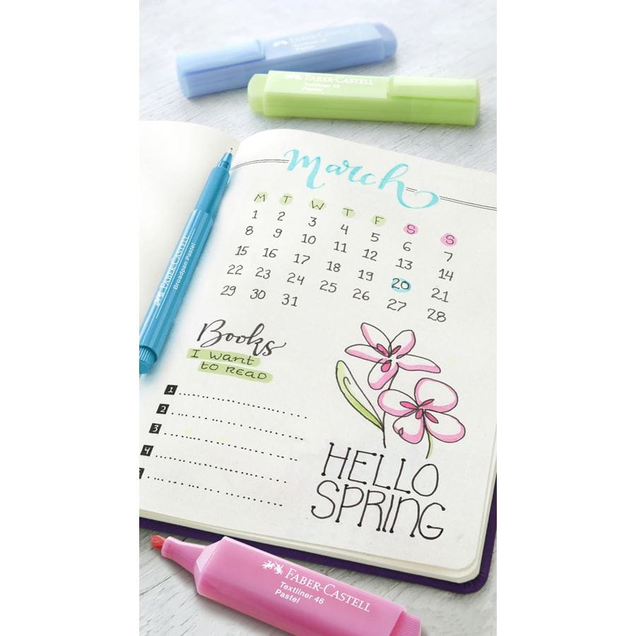 Faber-Castell Textliner pastel official photo 3; illustration of the product family