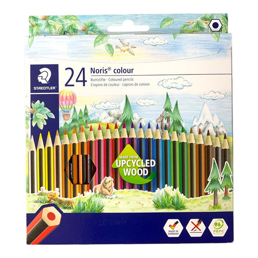 Staedtler Noris Colored Pencils 24 Color || الوان خشبية ستدلر نوريس 24 لون