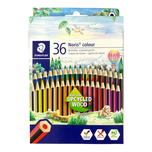 Staedtler Noris Colored Pencils 36 Color || الوان خشبية ستدلر نوريس 36 لون