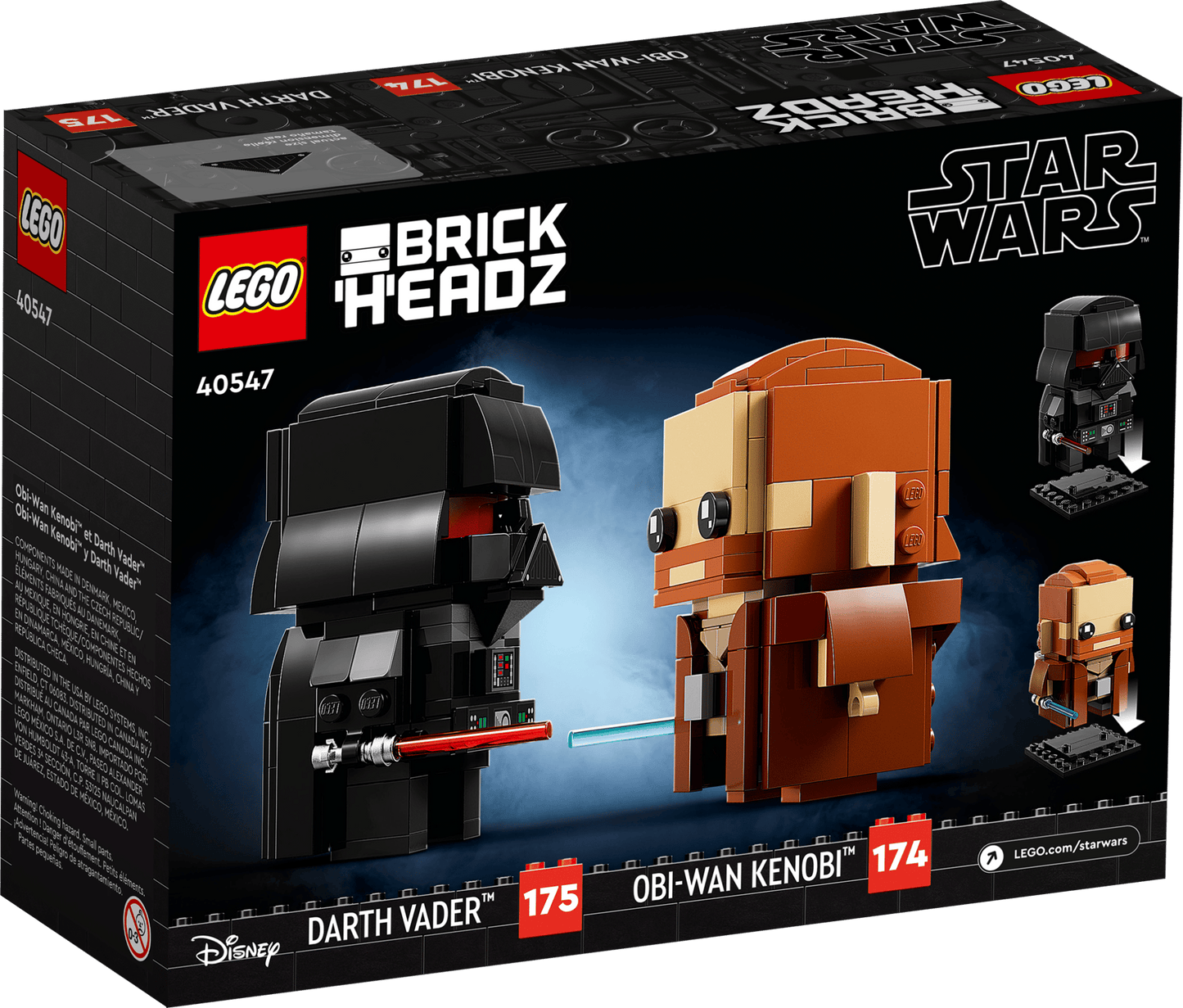 Lego OBI-WAN KENOBI & DARTH VADER || ليقو ستار وورز اوبي وان كانوبي و دارث فيدر