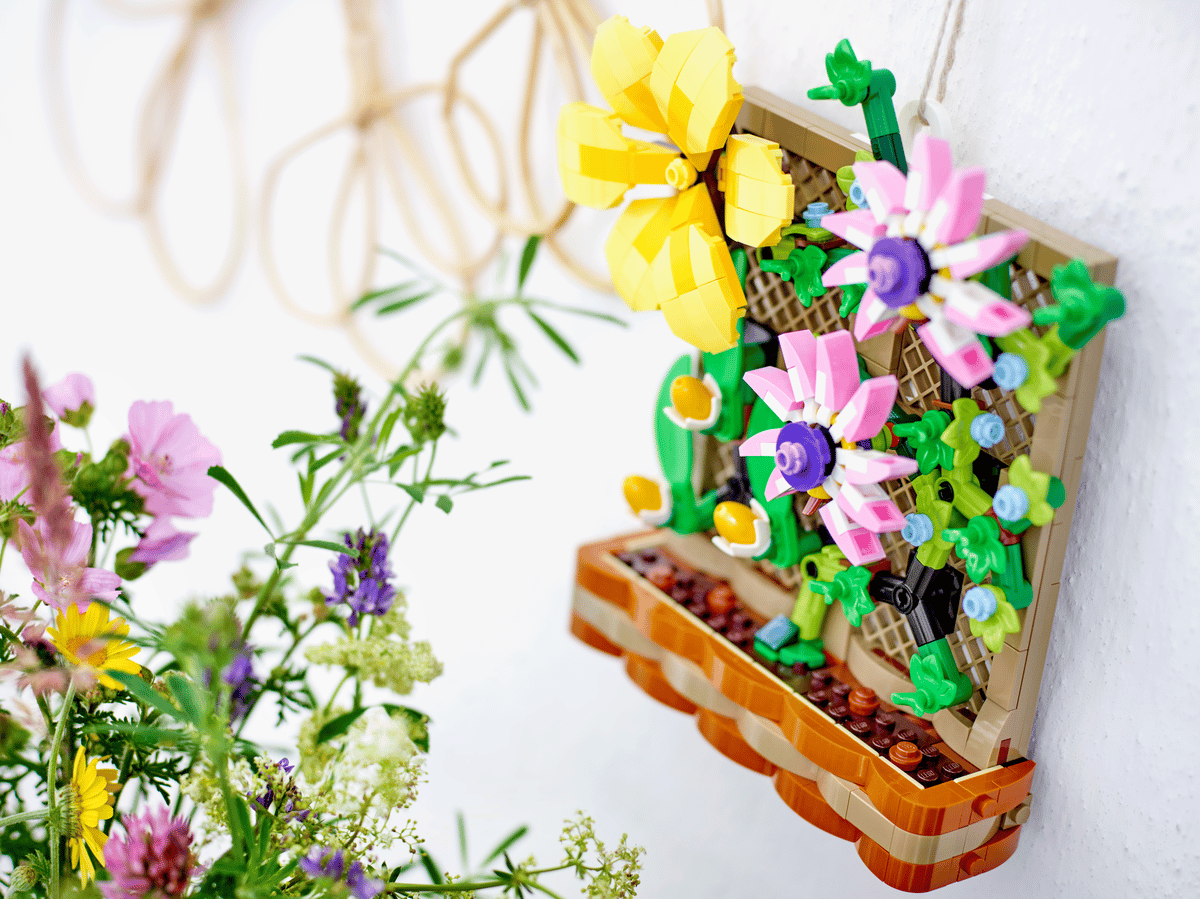 Lego Flower Trellis Display || ليغو زهرة الزينه