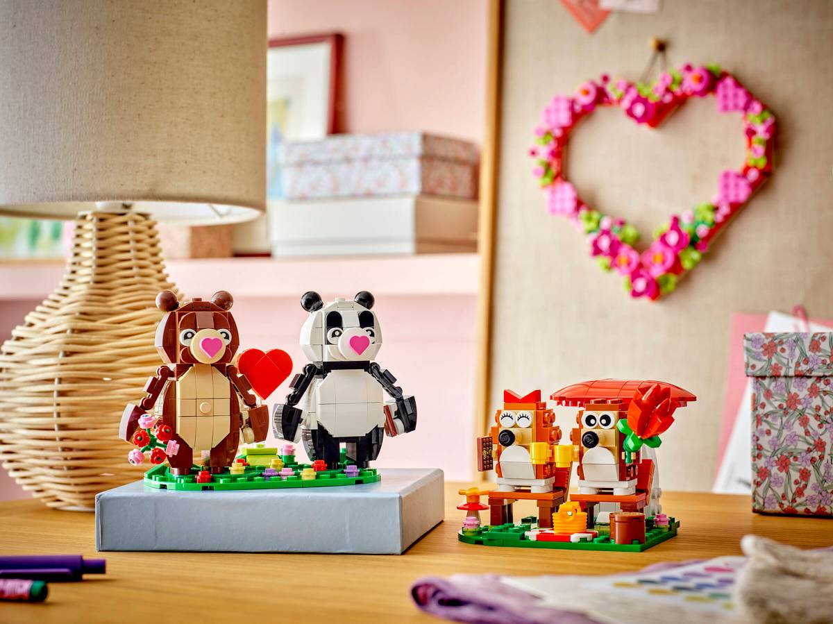 Lego Love Bears || ليغو دبب الحب