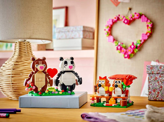 Lego Love Bears || ليغو دبب الحب