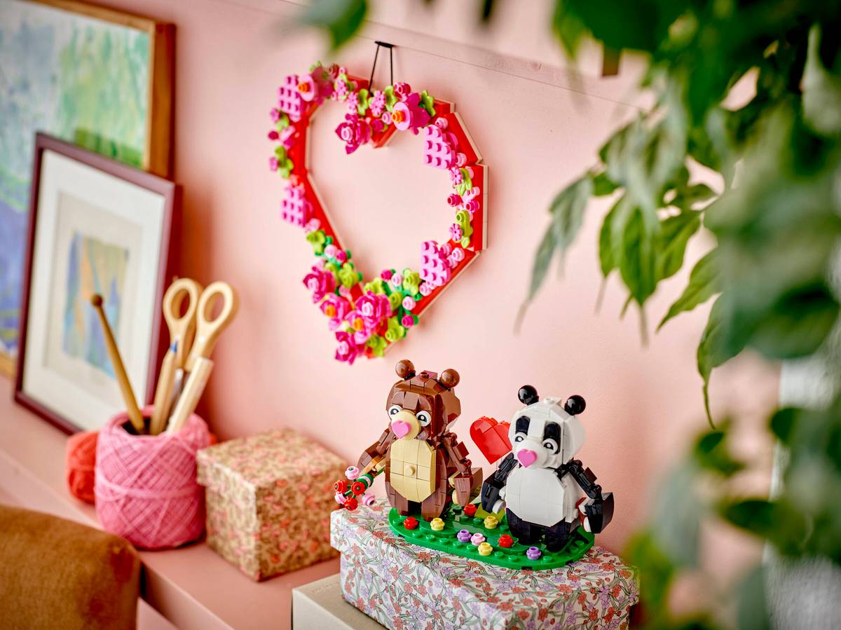 Lego Love Bears || ليغو دبب الحب