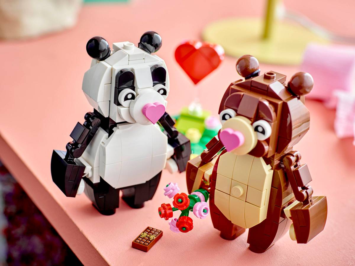 Lego Love Bears || ليغو دبب الحب