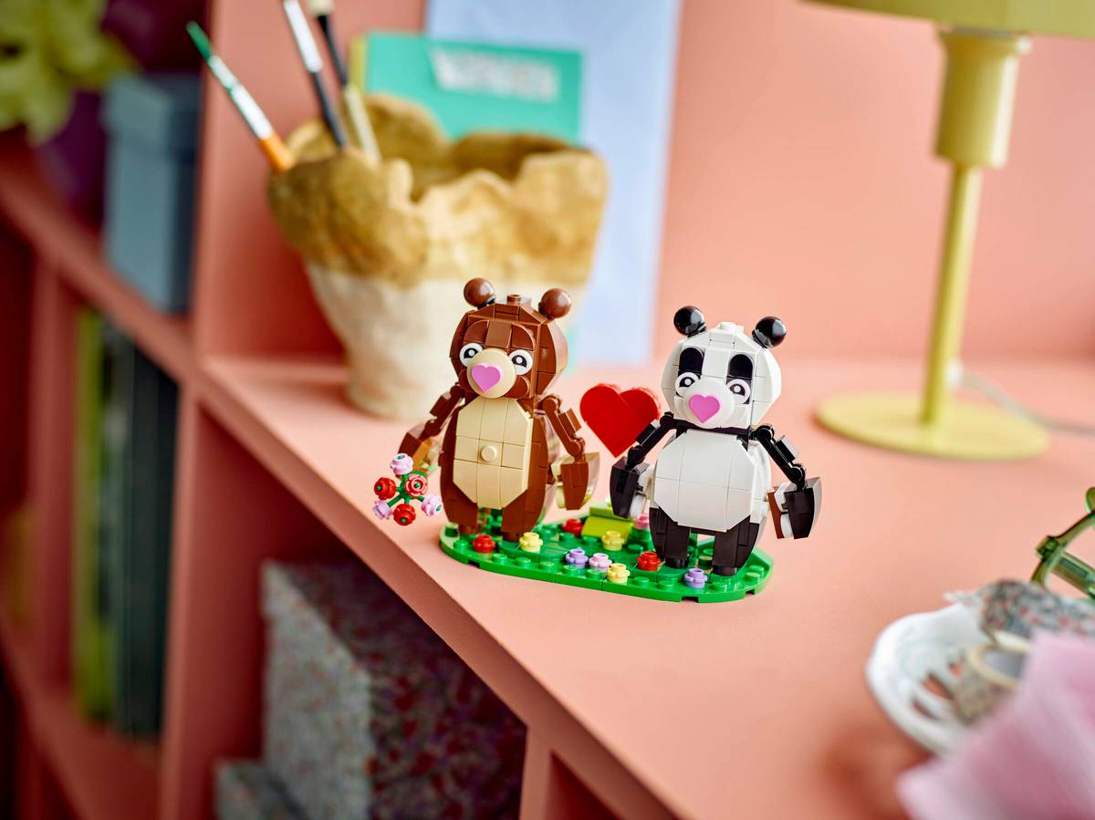 Lego Love Bears || ليغو دبب الحب