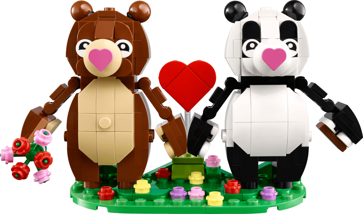 Lego Love Bears || ليغو دبب الحب