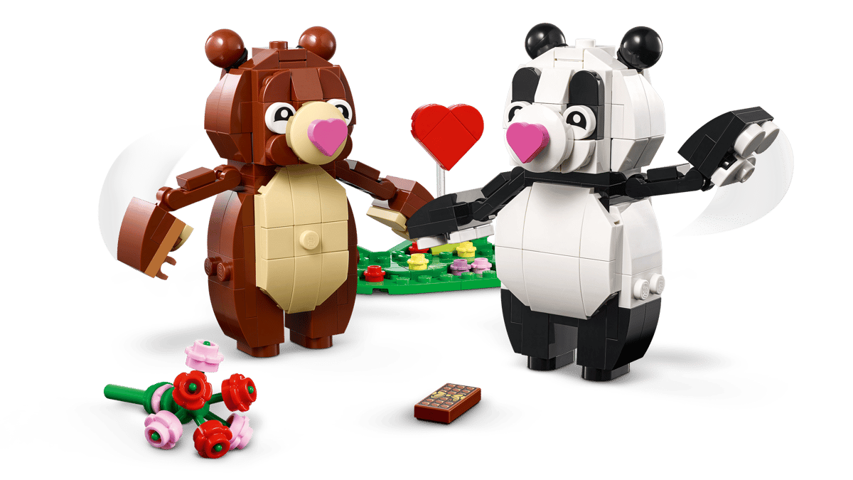 Lego Love Bears || ليغو دبب الحب