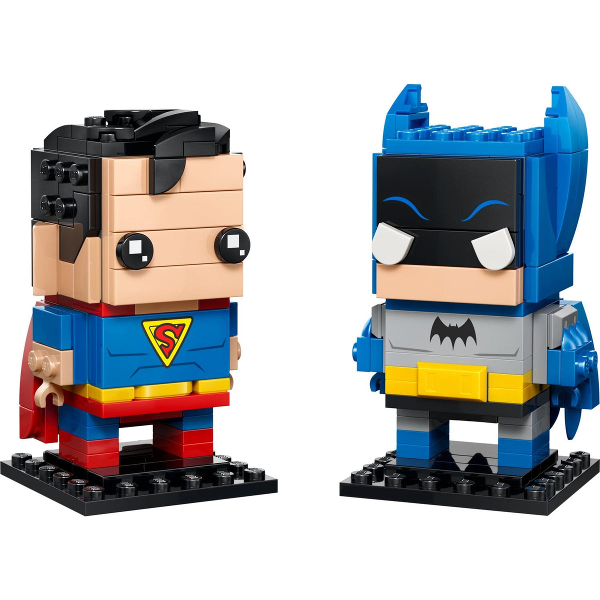 LEGO® BrickHeadz™ DC Golden Age Superman™ and Batman™ Figures 40859 || ليغو بريك هيدز دي سي سوبرمان وباتمان العصر الذهبي 40859