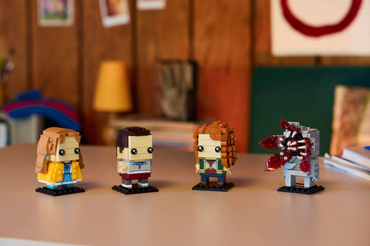 Lego Brickheadz Eleven, Max, Demogorgon and Holly Figures Stranger Things || ليغو بريك هيدز شخصيات سترينجر ثينجز