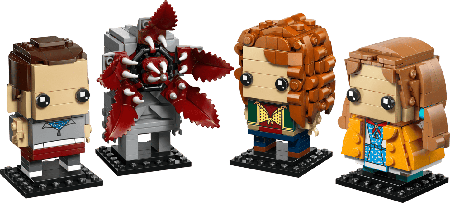 Lego Brickheadz Eleven, Max, Demogorgon and Holly Figures Stranger Things || ليغو بريك هيدز شخصيات سترينجر ثينجز