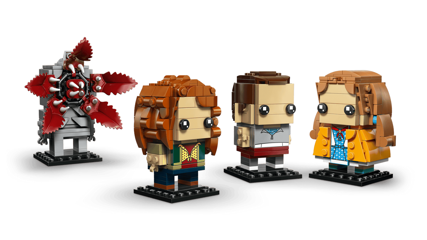 Lego Brickheadz Eleven, Max, Demogorgon and Holly Figures Stranger Things || ليغو بريك هيدز شخصيات سترينجر ثينجز