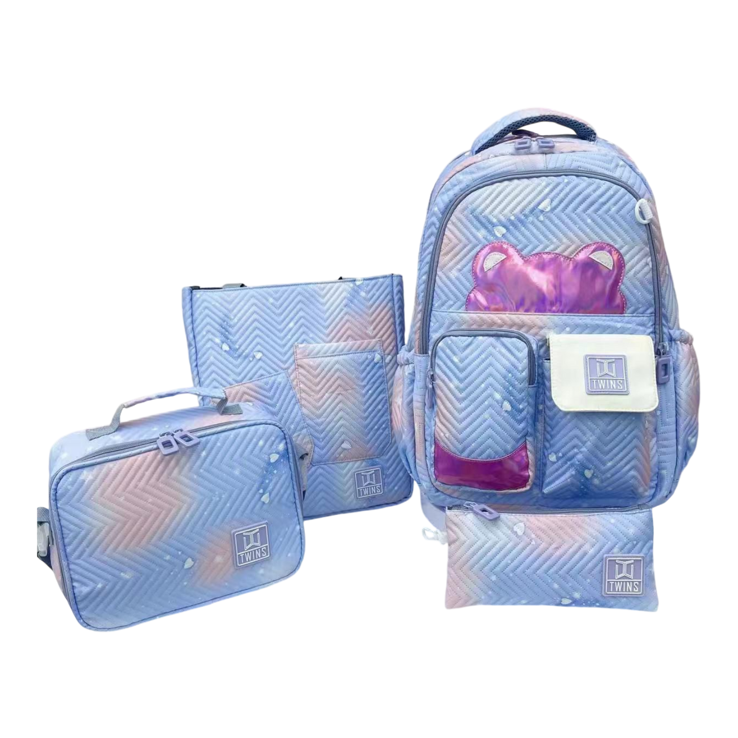 A&T Twins Back to School Set 4 Pcs Model 16 || مجموعة توينز اي اند تي للعودة الى المدرسة مودل ١٦