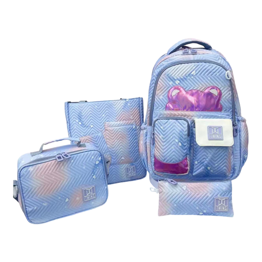 A&T Twins Back to School Set 4 Pcs Model 16 || مجموعة توينز اي اند تي للعودة الى المدرسة مودل ١٦