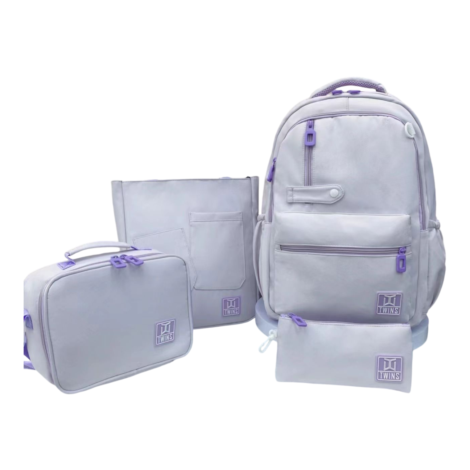 A&T Twins Back to School Set 4 Pcs Model 2 || مجموعة توينز اي اند تي للعودة الى المدرسة مودل ٢