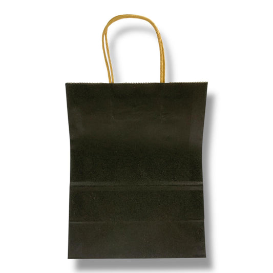 Gift Paper Bag 25 cm Black || كيس هدايا حجم 25 سم اسود