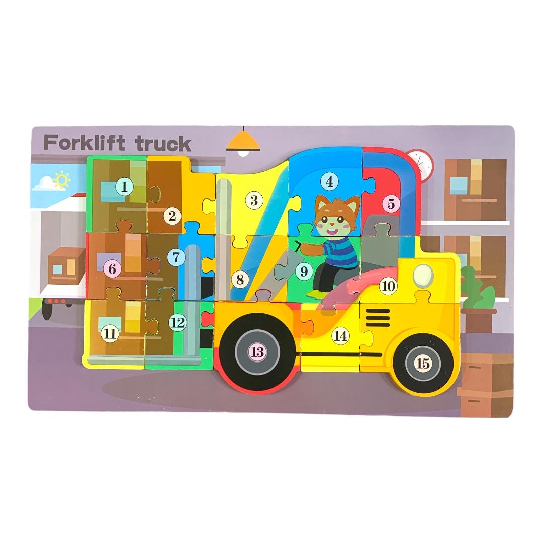 Fork Lift Puzzle || بازل شكل فوركليفت