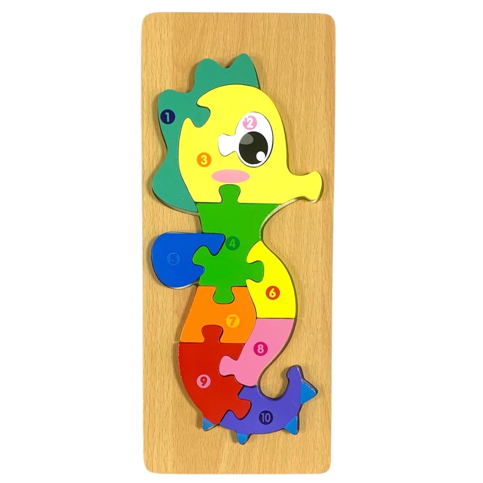 A&T Puzzle Sea Horse || بازل اي  اند تي حصان البحر
