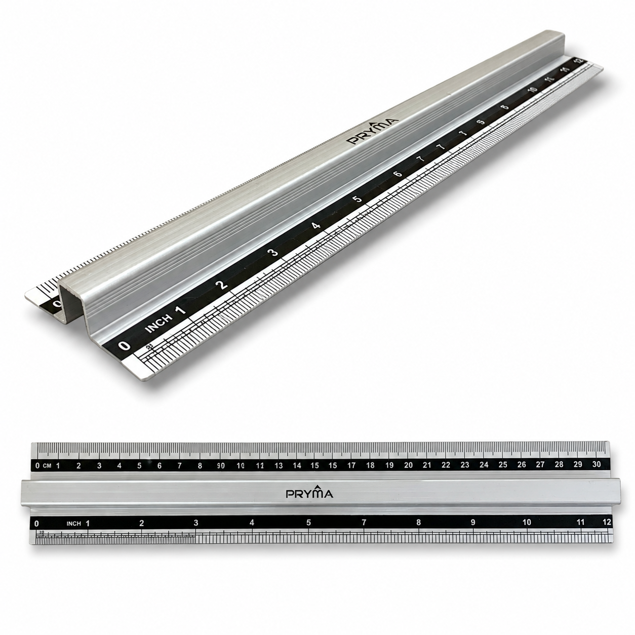 Aluminum Ruler With Handle 30 cm || مسطرة المنيوم مع يده 30 سم