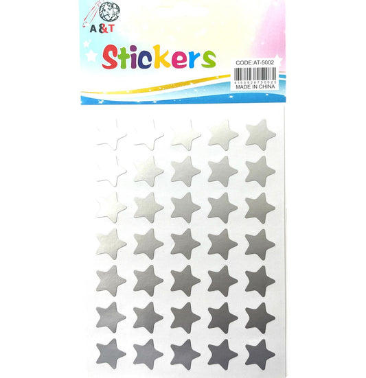 A&T Silver Stars Stickers || ستيكرز نجوم فضي