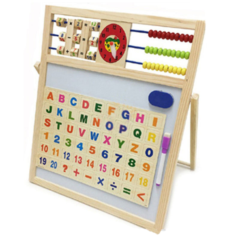 Multipurpose Magnetic Writing Board 45 cm || لعبة لوحة وجهين للاطفال 45 سم
