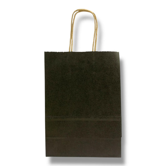Gift Paper Bag 20 cm Black || كيس هدايا حجم صغير 20 سم أسود