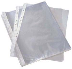 A4 80 Micron File Sheet Protectors with 11 Holes || مغلف ورق شفاف 80 مايكرون اي اند تي
