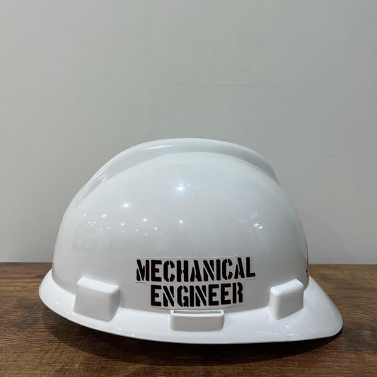 Mechanical Engineer Helmet || خوذة المهندس الميكانيكي