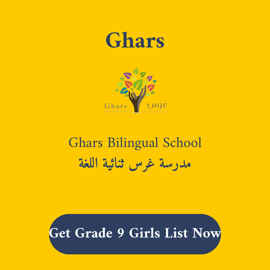 Ghars Bilingual School Stationery & Supply Lists Grade 9 Girls