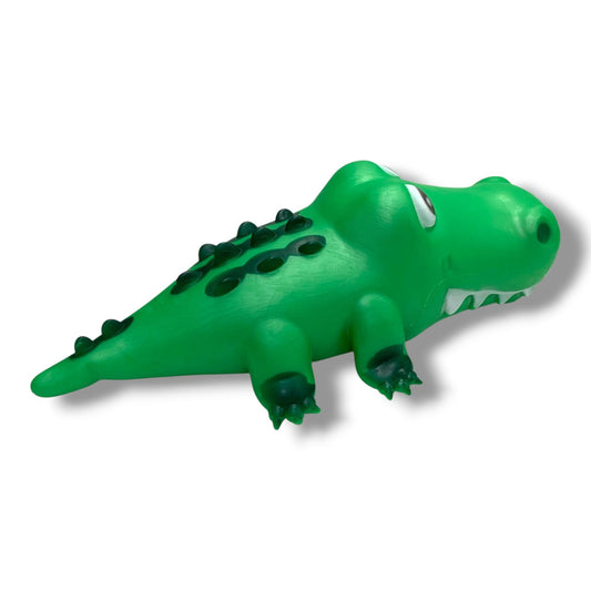 Jumbo Crocodile Squsihy Dark Green || سكوشي تمساح جامبو اخضر غامق