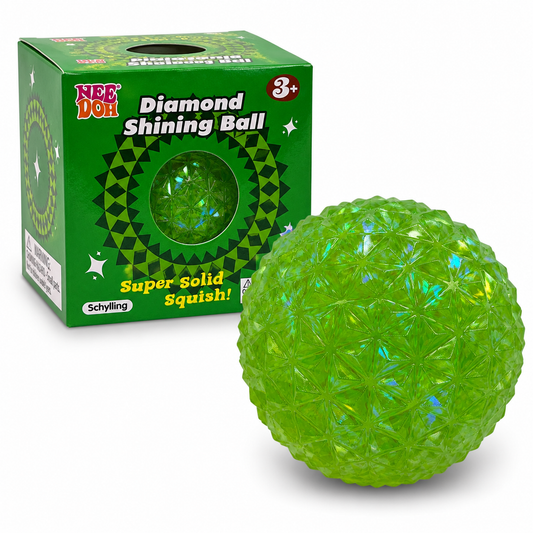 Diamond Shining Ball Squishy Green || سكوشي كرة لامعه اخضر