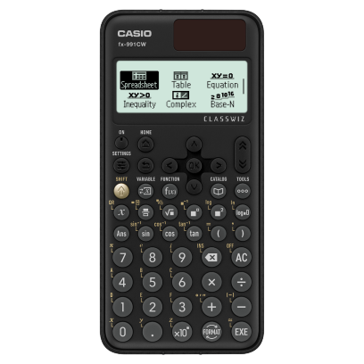 Casio fx-991CW ClassWiz scientific calculator, official front view